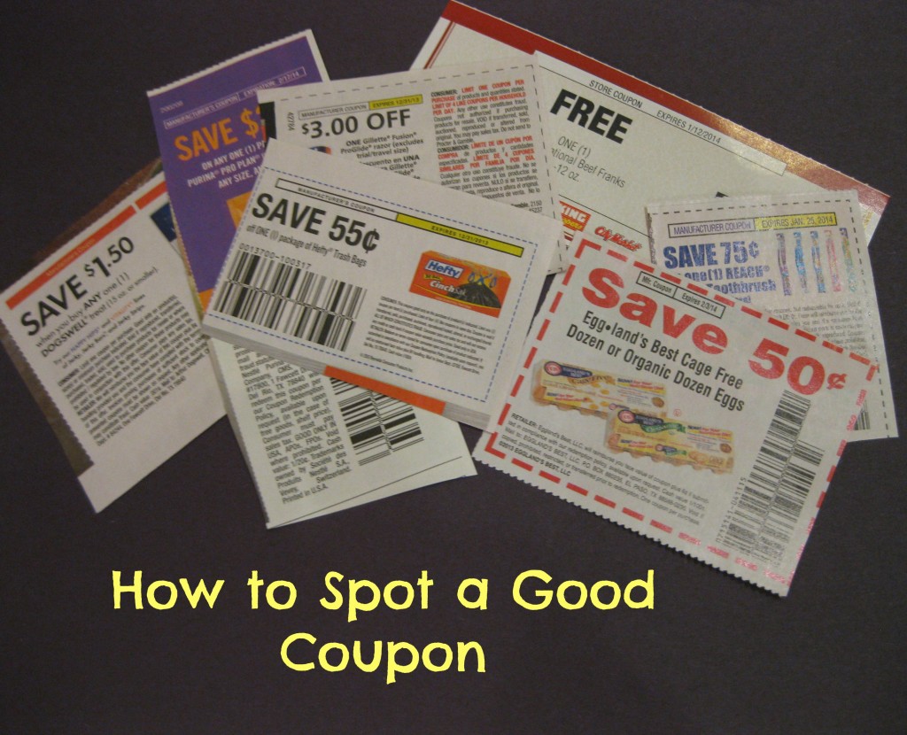 How to Spot a Good Coupon