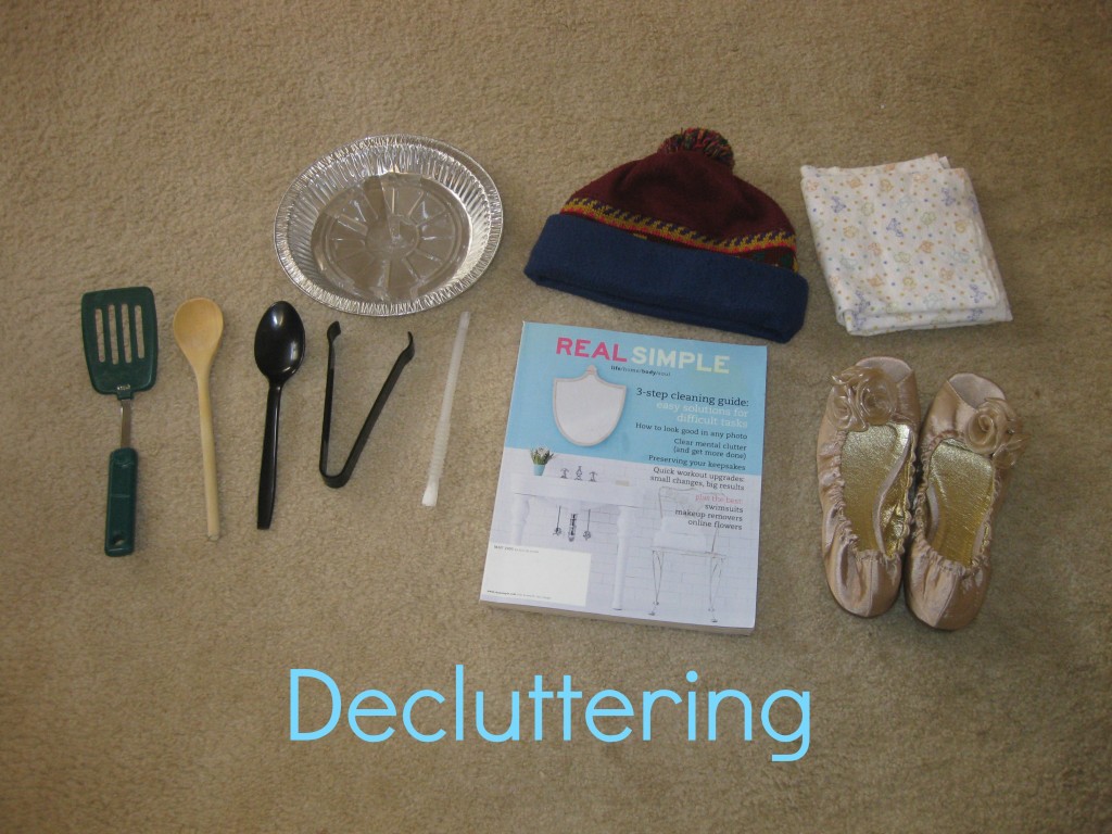 Decluttering