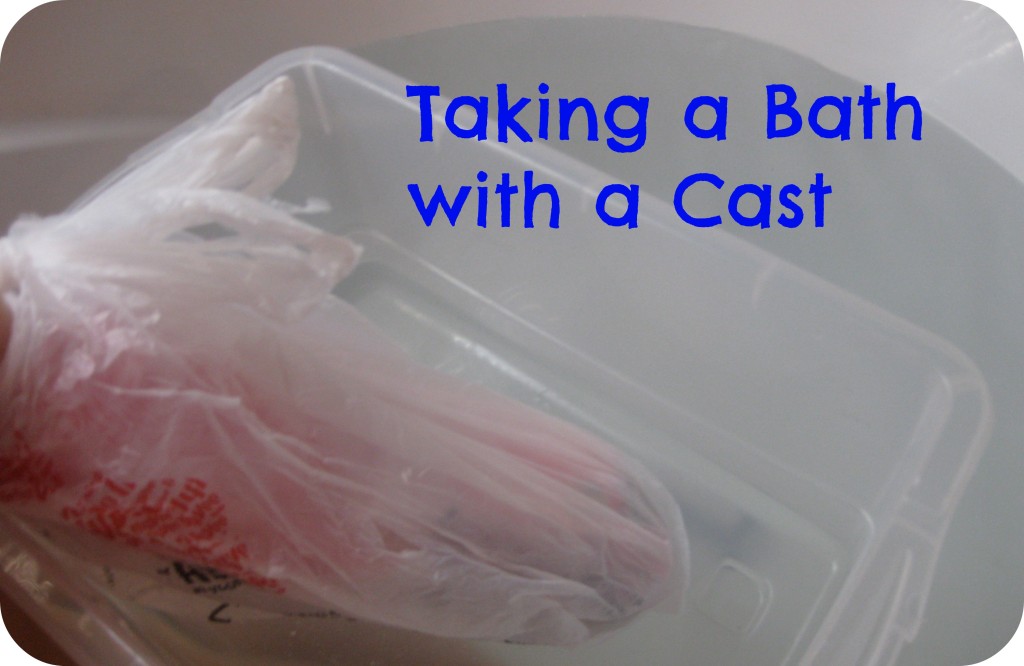 Bathe with a Cast