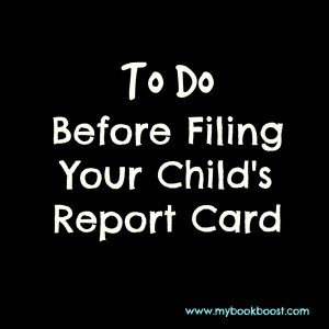 report card